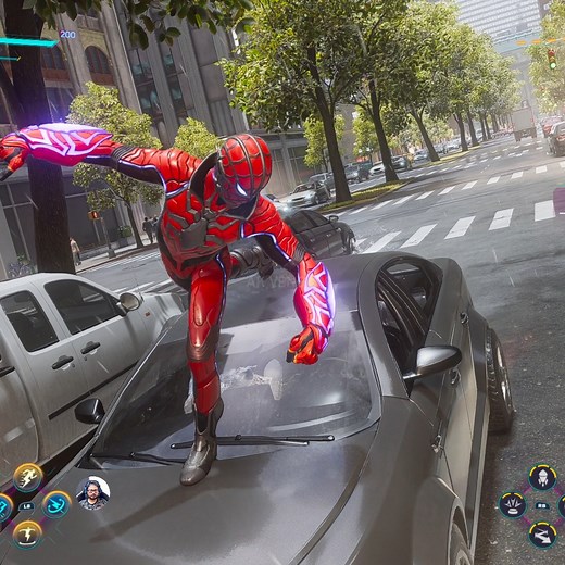 Spiderman Strike Fight and Web Swing | Ak Venom