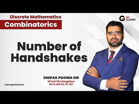Number of Handshakes of n people | Recurrence Relation for Handshakes | Every Pair Shakes Hand