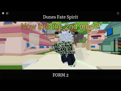 Dunes Fate Spirit Showcase | Shindo Life