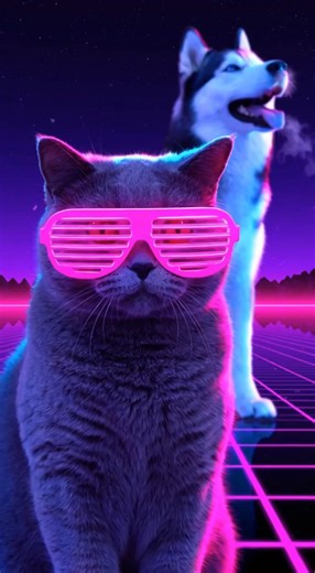 Synthwave Pets 🪩 | The Ultimate Neon Loop