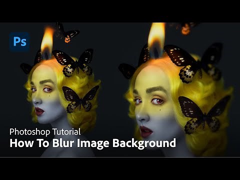How to Easily Blur Image Backgrounds for Stunning Effects! I Photoshop Explained I Adobe UK