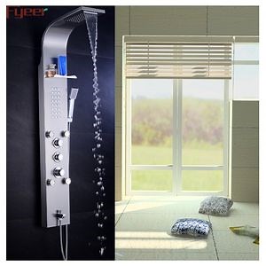 [Hot Item] Wall Mounted Multifunctional SPA Shower Panel Thermostatic