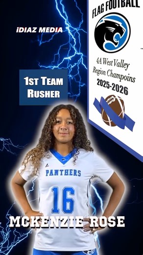 iDiaz Media | Videographer on Instagram: "End of Season Stats Drop: McKenzie Rose 🔥 Paradise Honors LB/WR | Sophomore | 4A West Valley Region Champs (11-3) Season’s in the books and McKenzie Rose just earned 1st Team All-Region Rusher for straight-up wrecking offenses all year. Here’s the AIA365 damage: • 73 Total Tackles (5.2/game) – Led the entire West Valley • 19 Sacks (1.4/game, 45 yds lost) – #6 in all of 4A • 4 Interceptions – Always a threat to take it to the house • 4 Passes Defended –