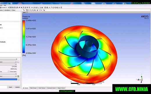 ANSYS CFX - Tutorial Centrifugal Pump