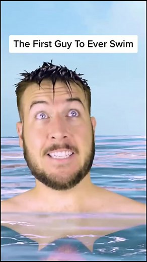 The First Guy To Ever Swim