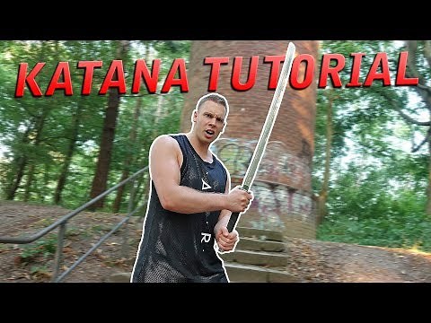 Katana Tutorial - Grundtechniken - Schwertkampf Boken Kata Turbo Torben Katana Grundtechniken