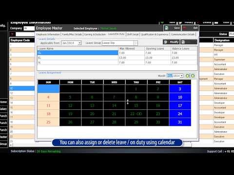 How to apply leave to the employees in ONtime?