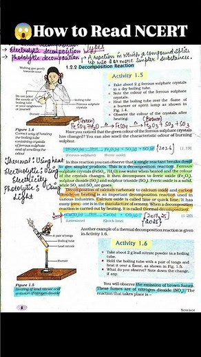 🗣️READ NCERT LIKE THIS & MASTER CHEMICAL REACTIONS IN 10 MIN. #shorts #unfilteredclasses
