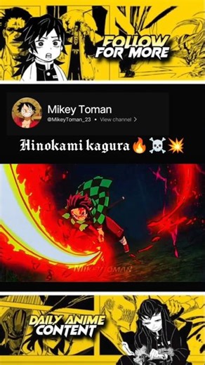 Tanjiro first time using hinokami kagura dance💥☠️🔥#demonslayer #tanjiro #hinokamikagura