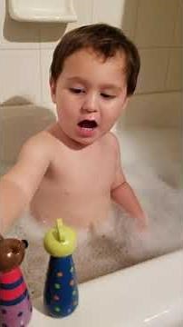 Bath time 2yo
