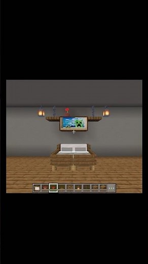 Easy Bed Design Tutorial 😍 | Minecraft | #shorts