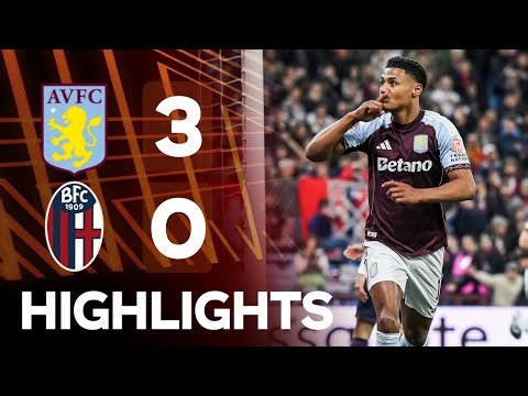 FANTASTIC WIN !! 4-0 Aston Villa vs Bologna Highlights UEFA Europa League 2026 Quarter Final