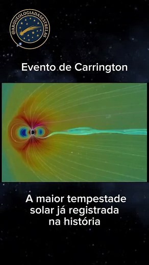 O Evento de Carrington foi a maior tempestade solar já registrada na história moderna, ocorrida em 1º e 2 de setembro de 1859. Ele recebeu esse nome em homenagem ao astrônomo britânico Richard Carrington, que foi o primeiro a observar e registrar o fenômeno. 🌞 O que aconteceu Carrington observava o Sol quando notou um clarão intenso em uma mancha solar — um fenômeno que hoje chamamos de erupção solar (solar flare). Cerca de 17 horas depois, uma enorme ejeção de massa coronal (CME) atingiu a Ter