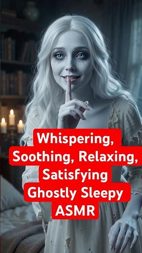 Whispering, Soothing, Relaxing, Satisfying Ghost Sleepy ASMR! #asmr #ghosts #whisper #satisfy #sleep