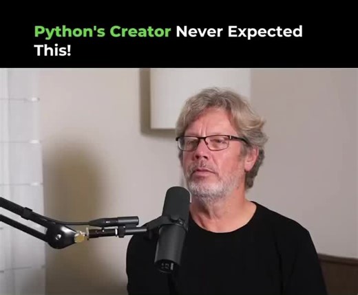 Intellarity on Instagram: "When Guido van Rossum created Python, he never imagined it would become the language of choice for heavy numerical computing. Python was originally built to work best with strings, objects, and readable code. Arrays of numbers were considered old-fashioned, and performance-intensive math was not its goal. What changed everything was Python’s extensibility. Developers began writing high-performance libraries in C and C++ that plugged into Python, giving it powerful new 