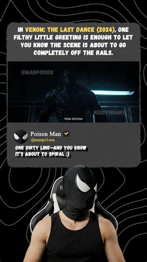 Venom: The Last Dance (2024) — One Line… and It’s About to Get Messy 😏💥 #trend #movie