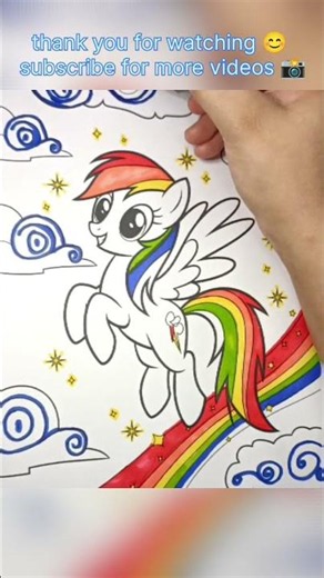 My little pony | rainbow dash coloring |coloring pages | kids coloring