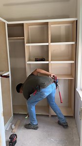 2.8K views · 8.9K reactions | Custom closets #construction #foryouシ #viral #carpentry | Olman Castellanos | Facebook