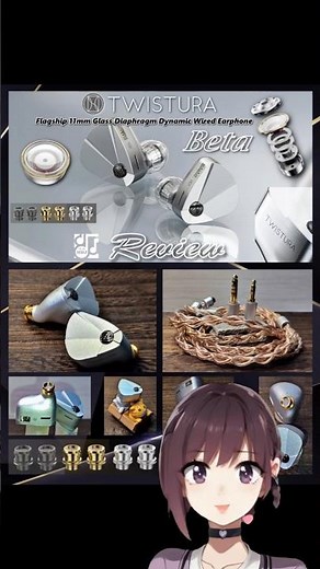【有線イヤフォン】TWISTURA Beta 1DDの常識を覆す透明感と力強さ #イヤホンレビュー #中華イヤホン #shorts
