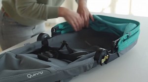 Has your stroller picked up some dirt during this holiday season? No problem. All materials can be washed easily. See here how to easily remove and replace the fabrics. | Quinny