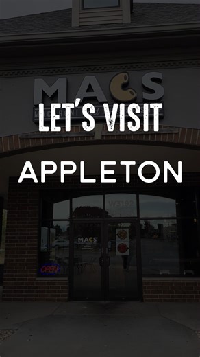 MACS on Instagram: "Let's visit Appleton! 🍎 #appleton #appletonwi #explorefoxcities #cheese #cheesy #macandcheese #eatdrinkbecheesy #MACS #wisconsincheese #wisconsin #wisconsindells #lovethedells #discoverwisconsin #travelwi"