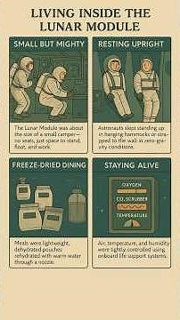 Living Inside the Lunar Module – Apollo's Tiny Home in Space