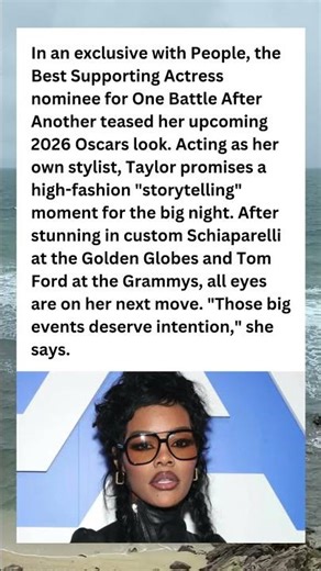 🌟 Teyana Taylor is officially in her Oscar era! 🎬✨