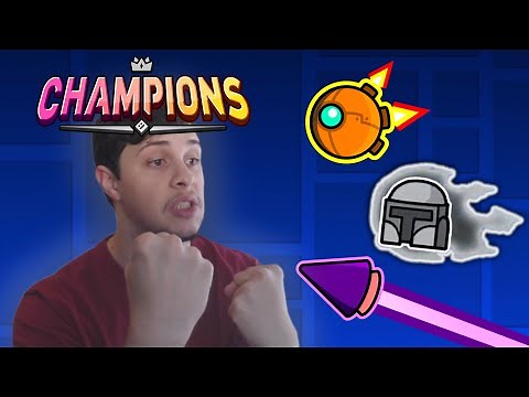 I Tried COMPETITIVE Geometry Dash... | GD Champions First Look