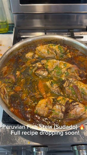 Authentic Peruvian Sudado (Northern Style) 🇵🇪🐟 | Easy Fish Stew