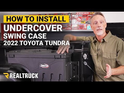 How to Install UnderCover Swing Case Truck Bed Toolbox on 2022 Toyota Tundra