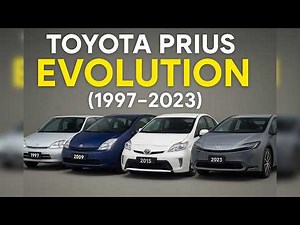 The Evolution of Toyota Prius | Every Generation from 1997 to 2023