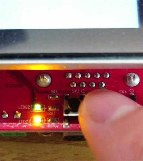 N9H31 GPIO Input button control demo. #N9H31 #GPIO #LED #Firmware #Button #Input