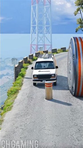 This Bus Got Trapped Between Mega Rollers! 💀