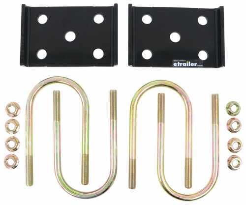 Replacement U-Bolt Axle Mounting Hardware Kit - 3" Axles Lippert Trailer Suspension Parts LC27XV