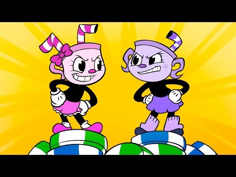 CHLOE and BELLA Conquer CUPHEAD!