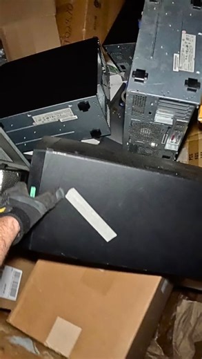 Mike The Scavenger on Instagram: "I Found Some #IBM #Servers In The Trash #Dumpsterdiving"