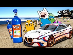 550KM/h! Finn si Jake vs BMW Nou Nelansat ! Real Life