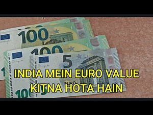 Euro To Indian Rupee Exchange Rate Today - EUR To INR - Euro To Rupees