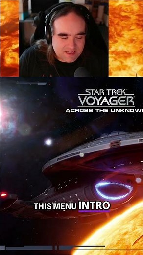 Honest Reaction To Menu Of Star Trek Voyager Across The Unknown