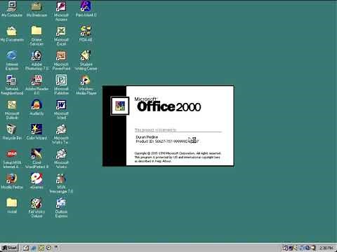 Classic Microsoft Office 2000 Professional Overview & Demonstration