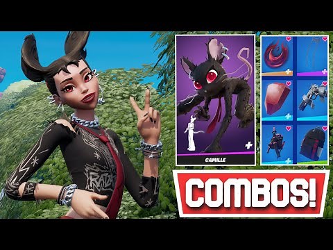 *NEW* BEST CAMILLE SKIN [BOTH STYLES] [RATZATTAK BUNDLE] COMBOS! | Fortnite