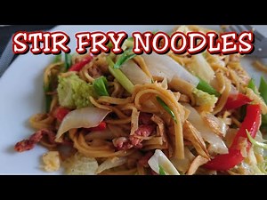HOW TO MAKE | STIR FRY NOODLES | RECIPE