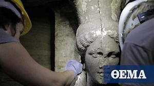 Οι Καρυάτιδες της Αμφίπολης μαγεύουν τον κόσμο