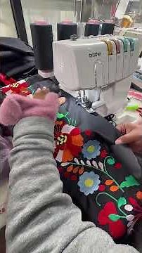 Traditional Mexican Embroidered Floral Dress – Handmade Special Edition.