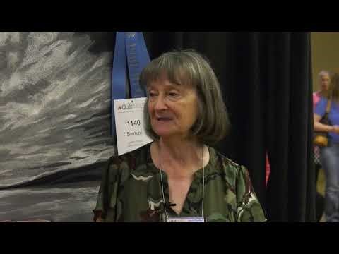 Judith Phelps - SOLITUDE - Awarded Best Wall Stationary Machine at AQS QuiltWeek - Paducah 2026