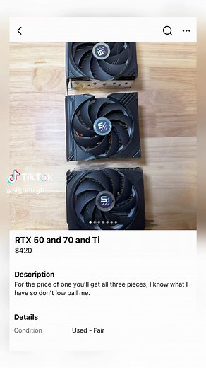 Evaluating the RTX 50 and 70 Ti Deals