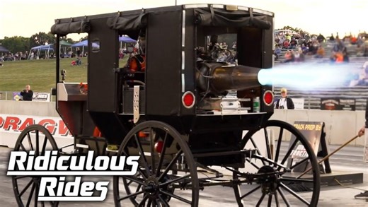 World’s first jet-powered Amish buggy