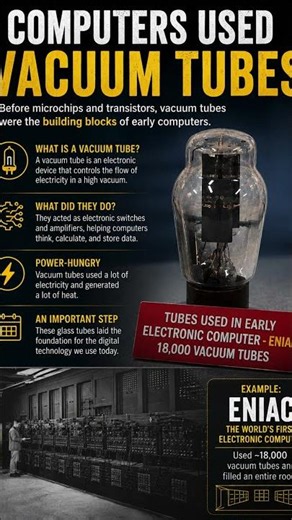 18,000 Vacuum Tubes = One Computer