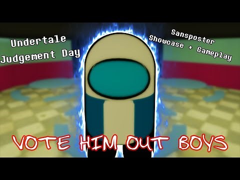 VERY SUS CHARACTER!!! Undertale Judgement Day Sansposter Showcase + Gameplay