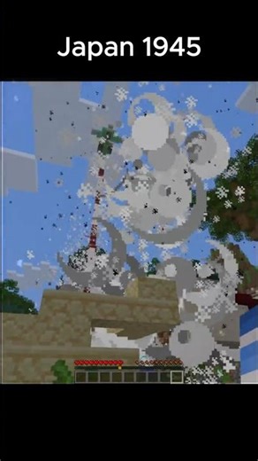Minecraft 1945 moment ☢️☢️